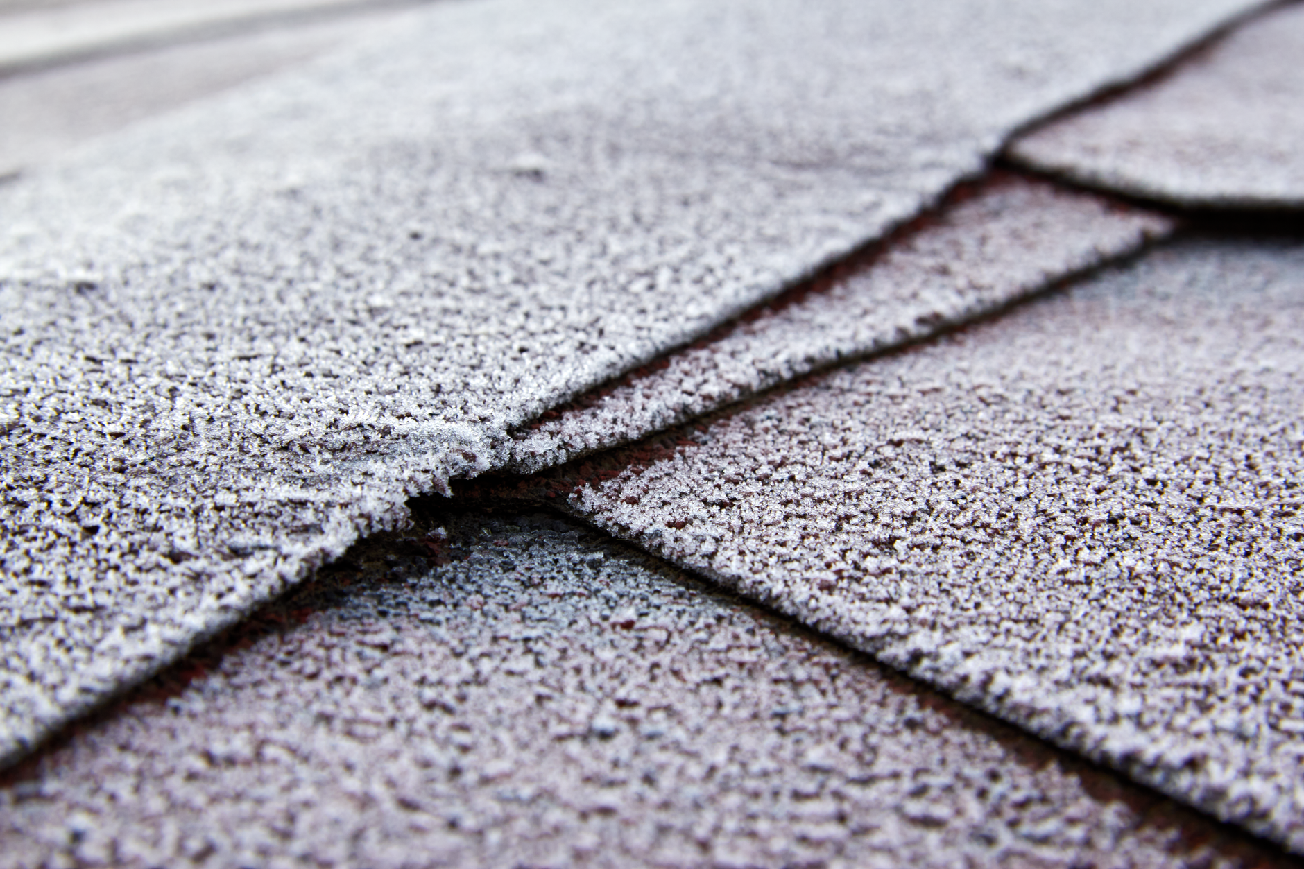 Close-up of dimensional asphalt shingles installed by North Texas roofers - Roofing & Restoration of North Texas