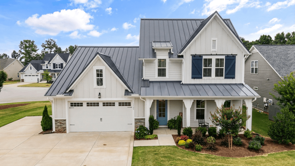 Durable metal roofing system installed by Roofing & Restoration of North Texas